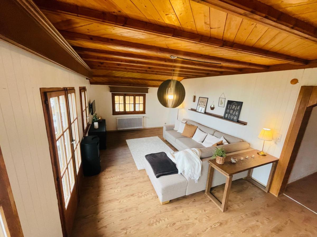 Chalet Serpolet - Appartement Leysin Exterior foto
