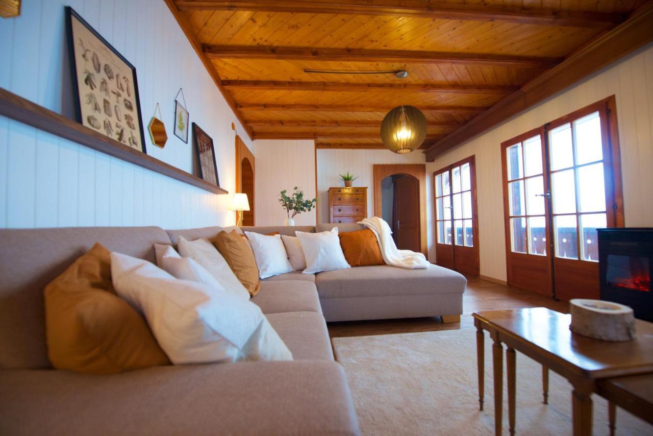 Chalet Serpolet - Appartement Leysin Exterior foto
