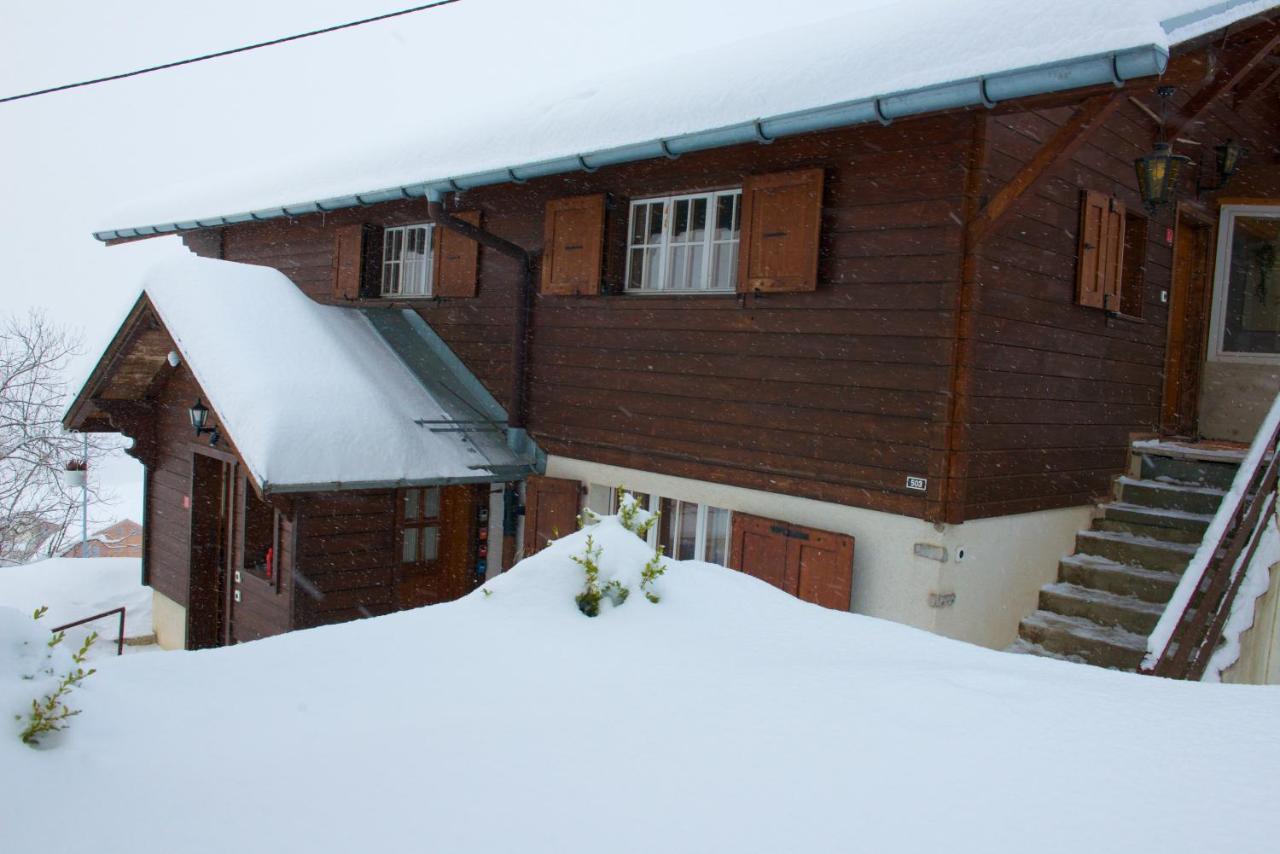Chalet Serpolet - Appartement Leysin Exterior foto