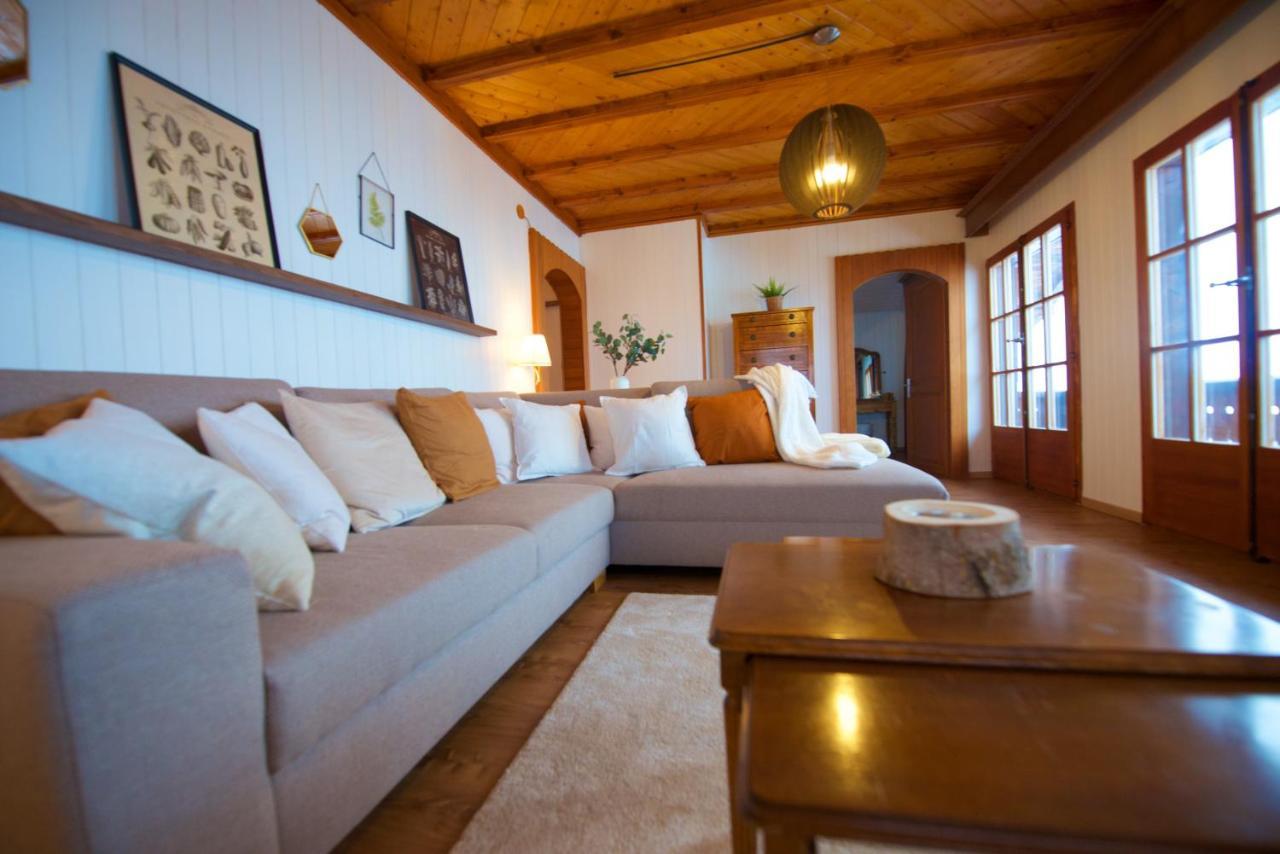 Chalet Serpolet - Appartement Leysin Exterior foto