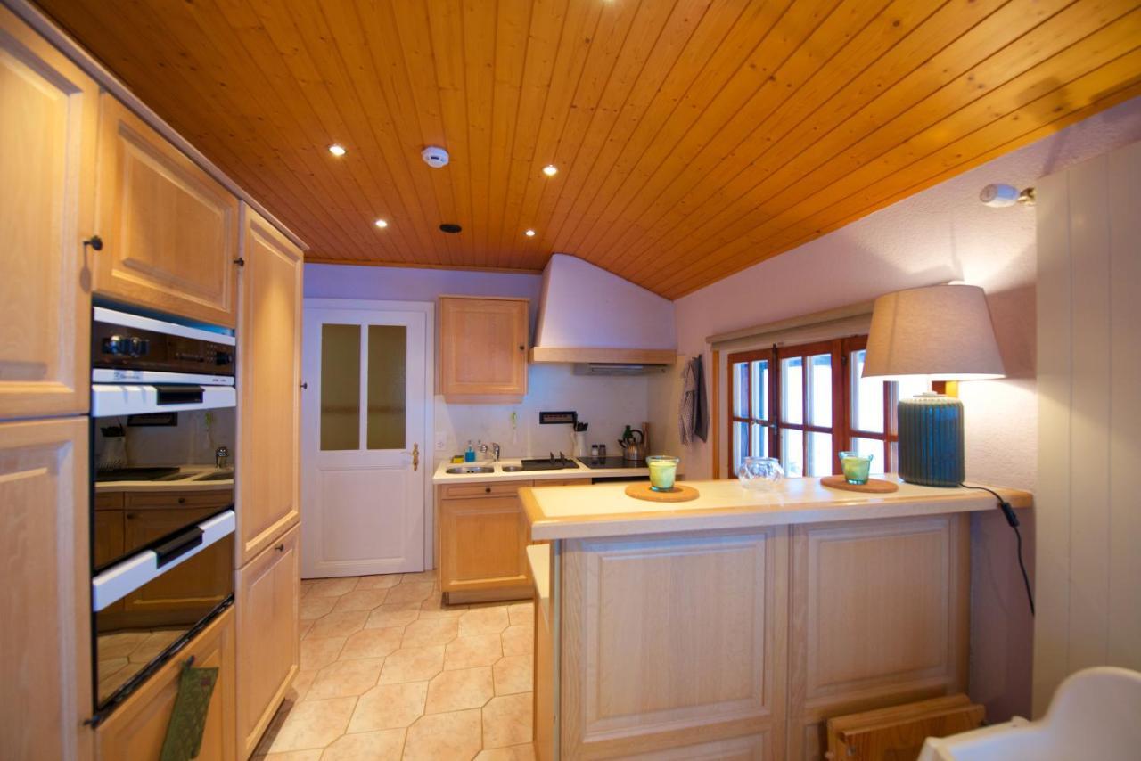 Chalet Serpolet - Appartement Leysin Exterior foto