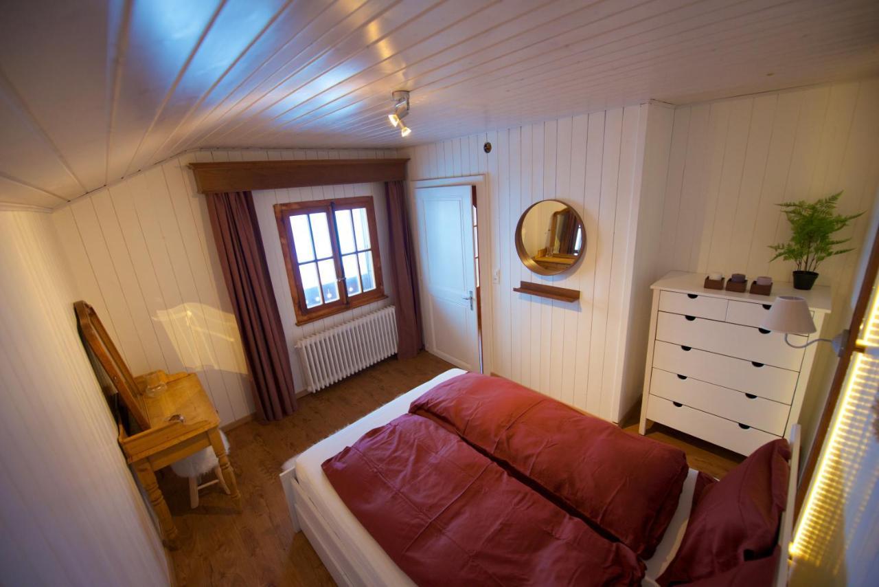 Chalet Serpolet - Appartement Leysin Exterior foto